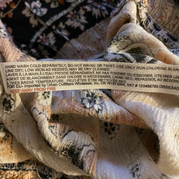 We The Free by Free People Casablanca slip dress size XS TP BOHO Hippy dress ~ - Picture 6 of 14